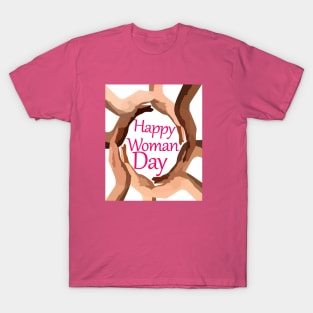 happy woman day T-Shirt